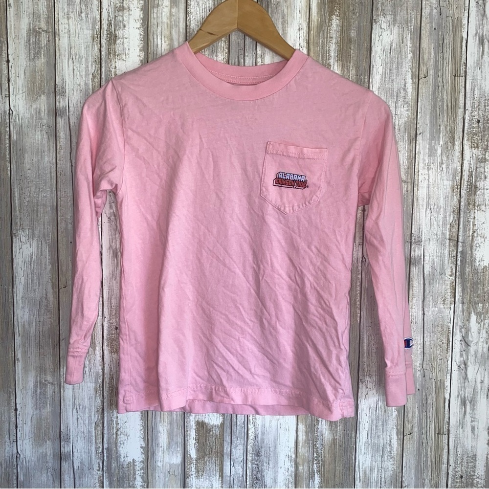 Kid’s Champion Alabama Pink Long Sleeve